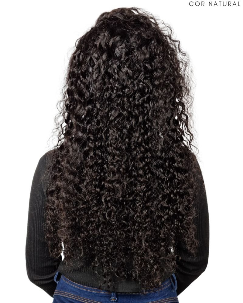 Lace Front Humana Ramona G Cacheada - (Cor 2 - Natural)