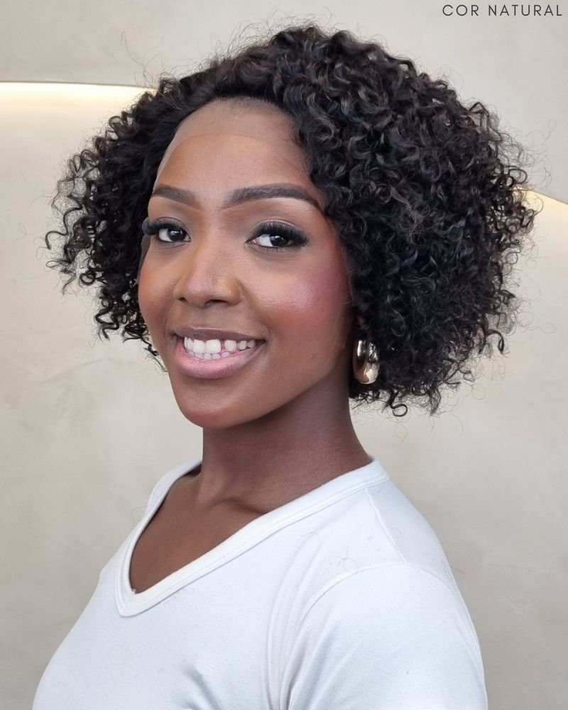 Lace Front Humana Raquel Cacheado