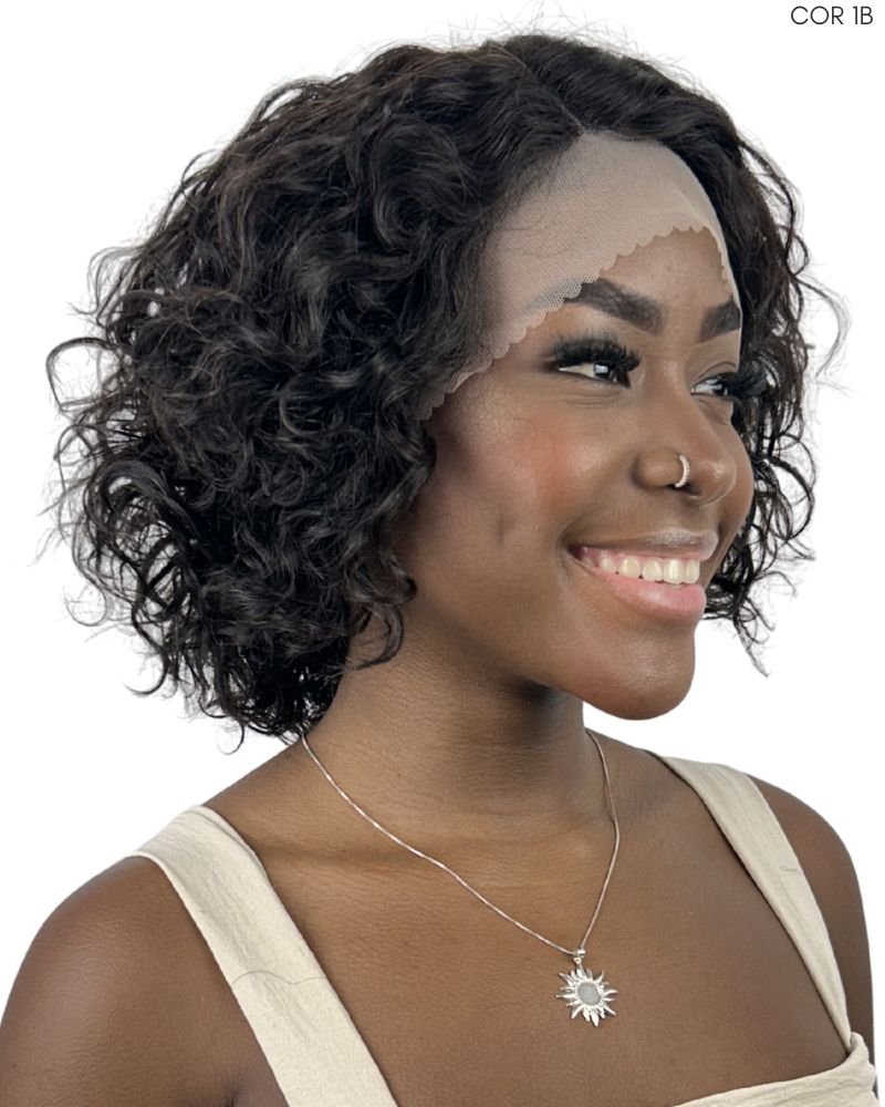 Lace Front Humana Ryuzo 10'' Cacheada - Modern Girl
