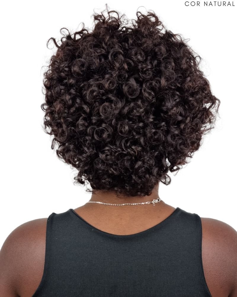 Lace Front Humana Samira Cacheada - (Cor 2 Natural)