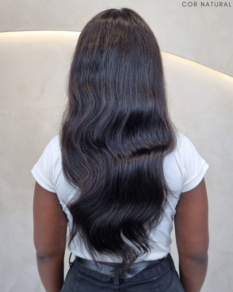 Lace Front Humana Sorenna 24' Ondulada - Cor N2