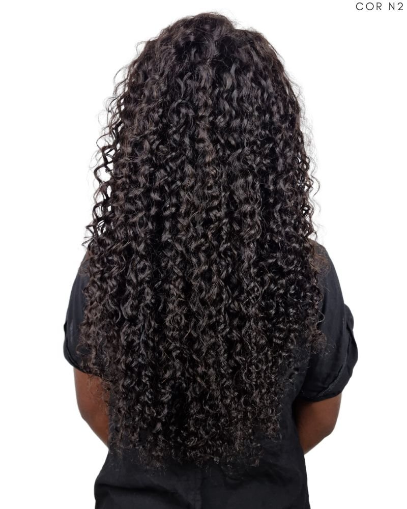 Lace Front Humana Sula 22' Cacheada - Modern Girl (Cor N2)