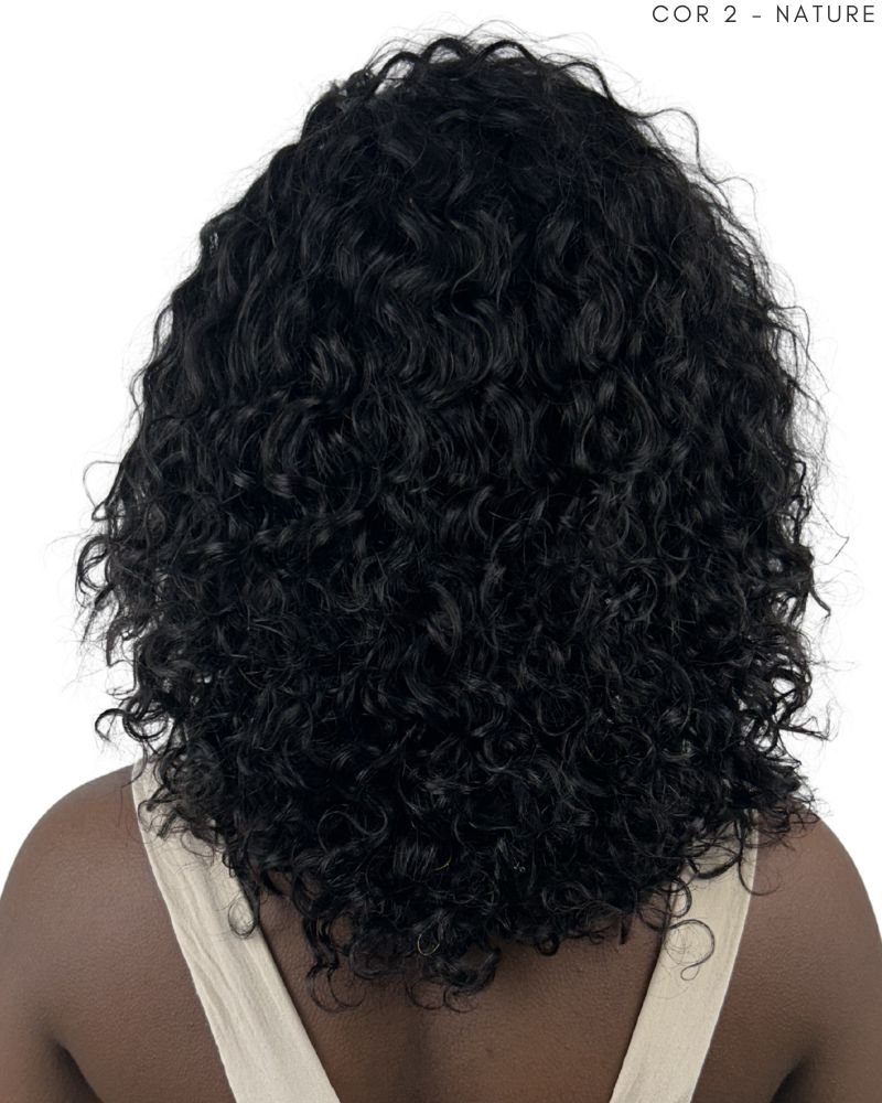 Lace Front Humana Udella 14' Cacheada - Modern Girl (Cor 2 NATURE)
