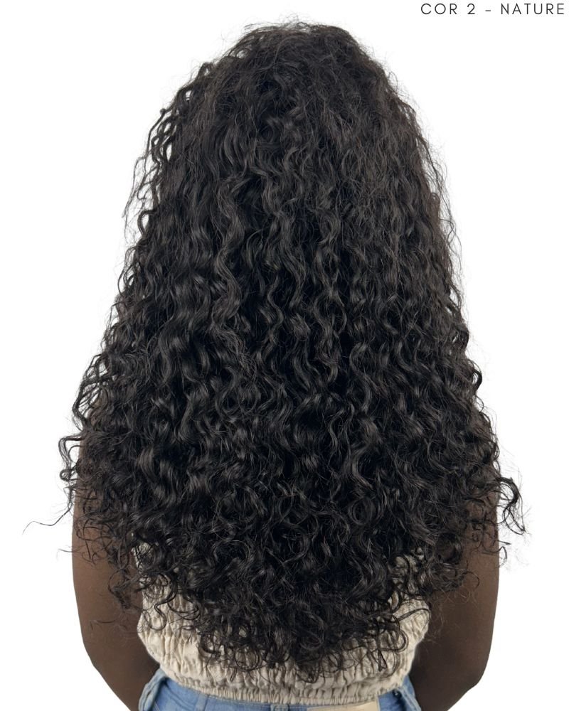 Lace Front Humana Udella 22' Cacheada - Modern Girl (Cor 2 NATURE)