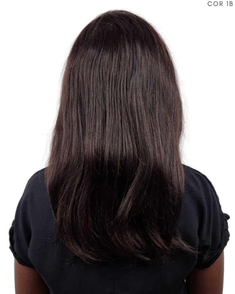 Lace Front Humana Vitória 18'' Lisa