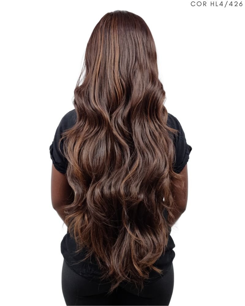 Lace Front Leona Orgânica Ondulada