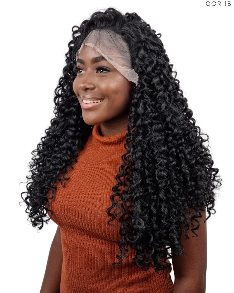 Lace Front Milena Bio Fibra Cacheada