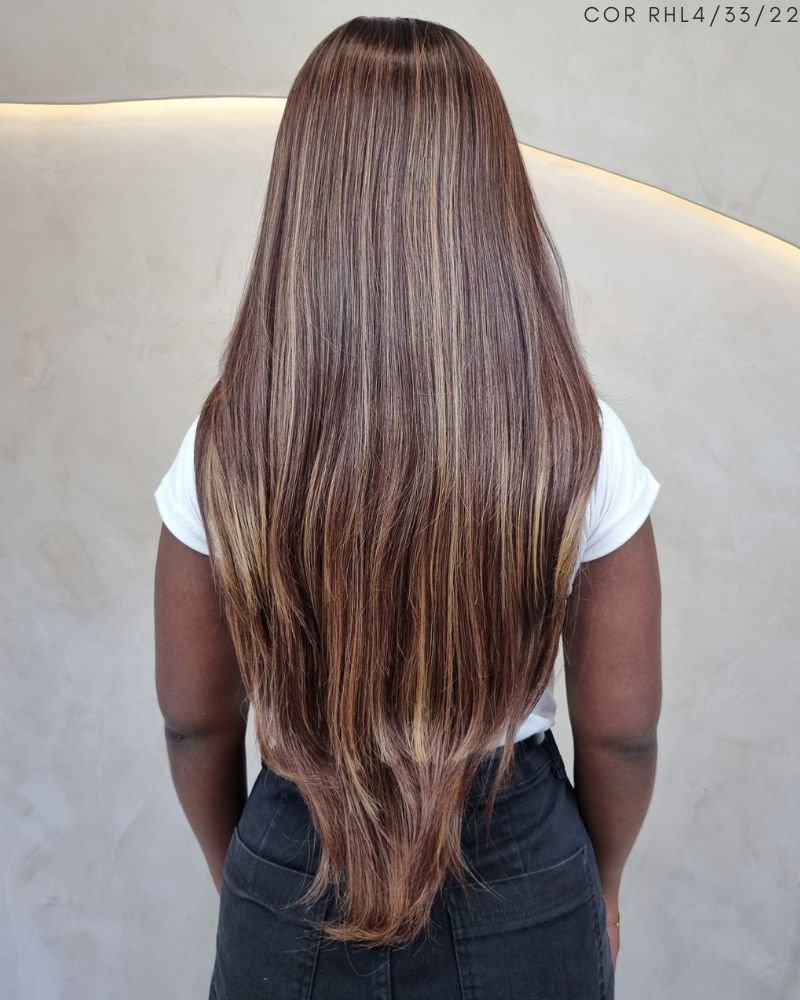 Lace Front Paisley Orgânica Lisa