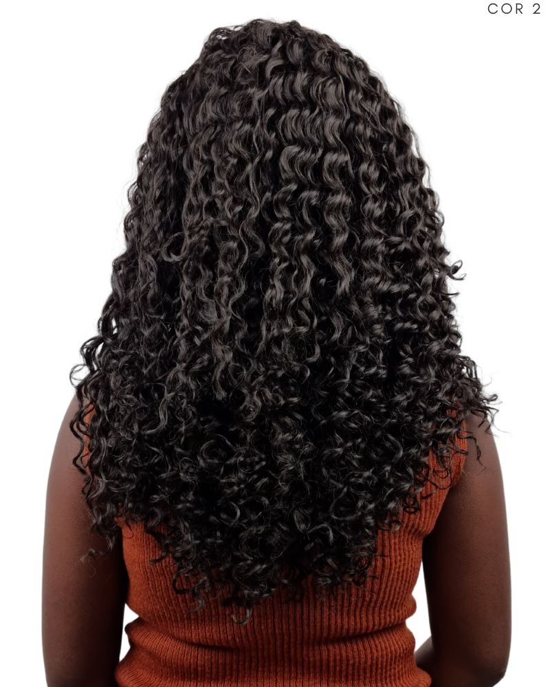 Lace Front Vanessa Bio Fibra Cacheada