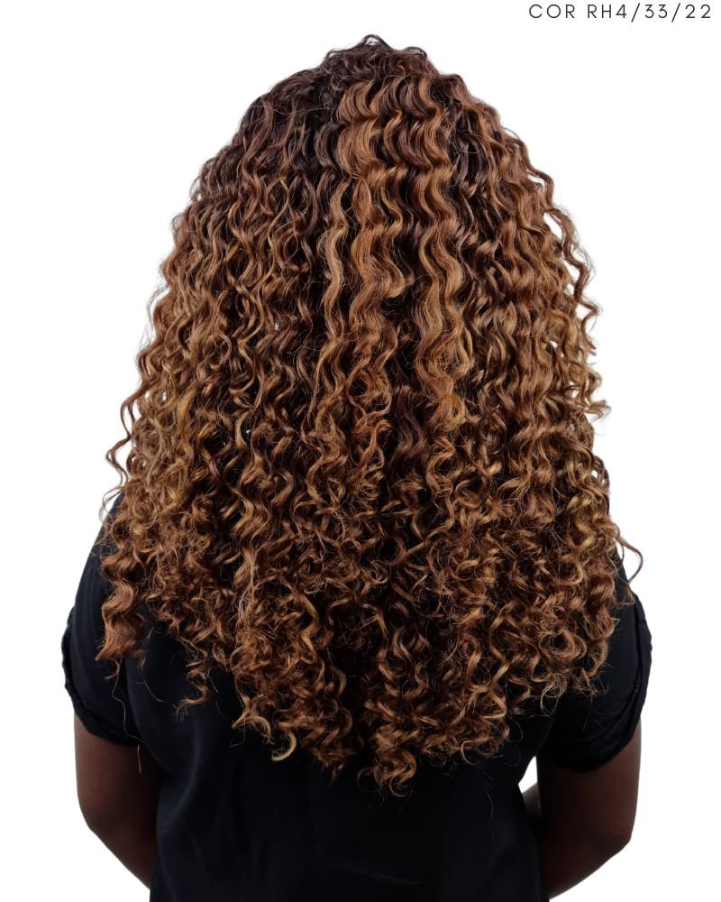 Lace Front Vanessa Bio Fibra Cacheada