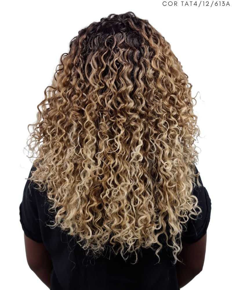 Lace Front Vanessa Bio Fibra Cacheada