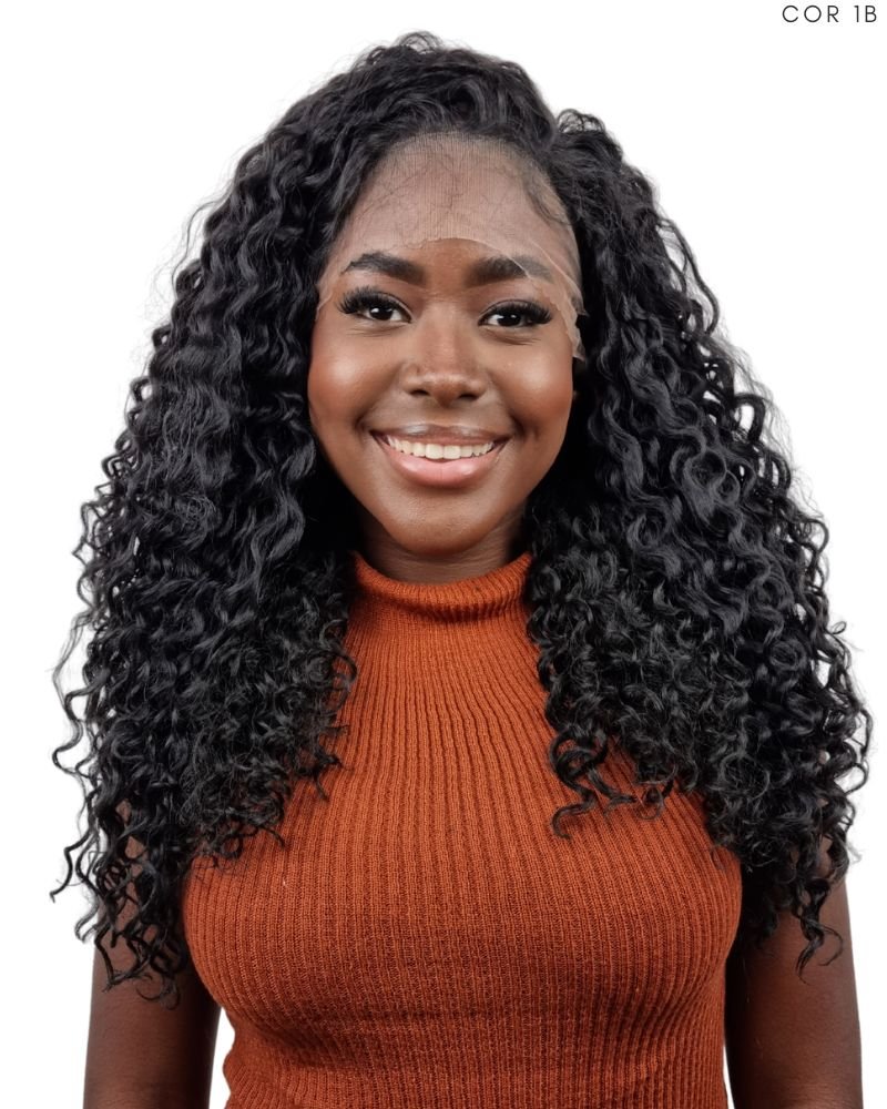Lace Front Vanessa Bio Fibra Cacheada