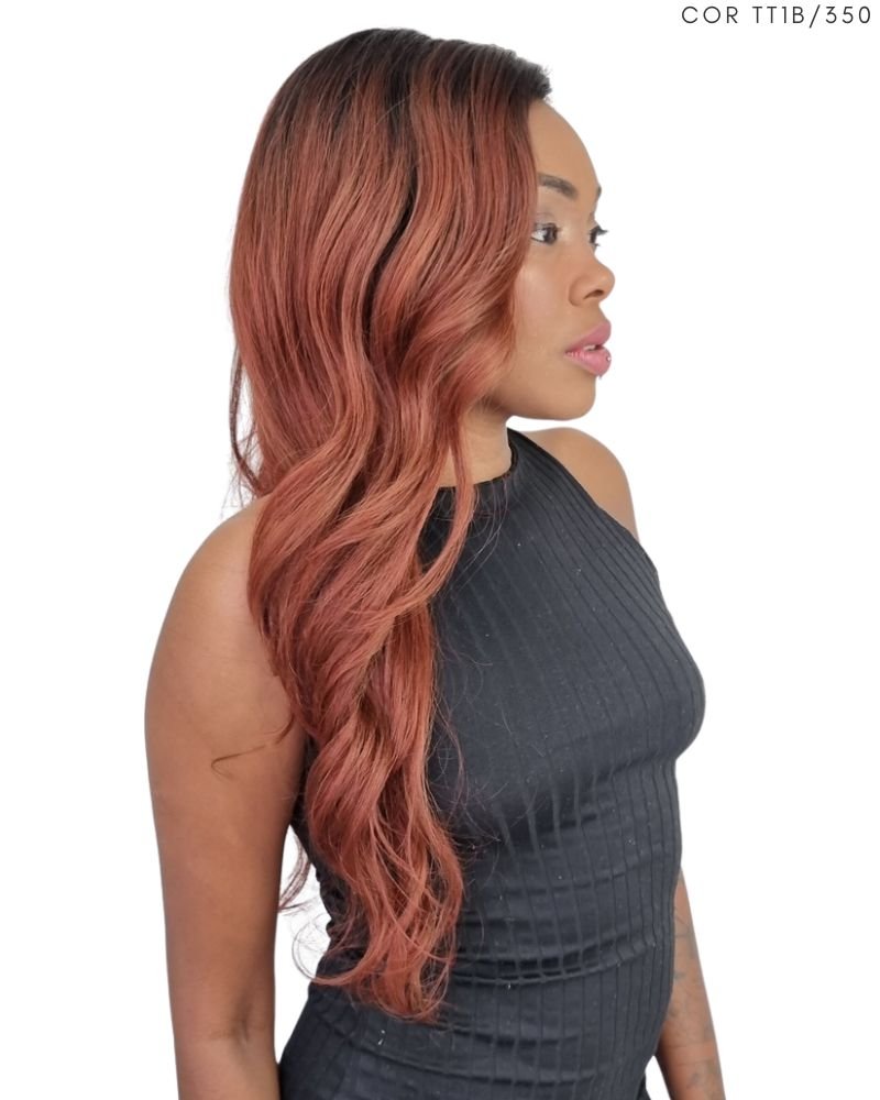 Lace Wig Bruna Ondulada - Sleek