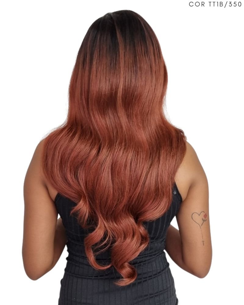 Lace Wig Bruna Ondulada - Sleek