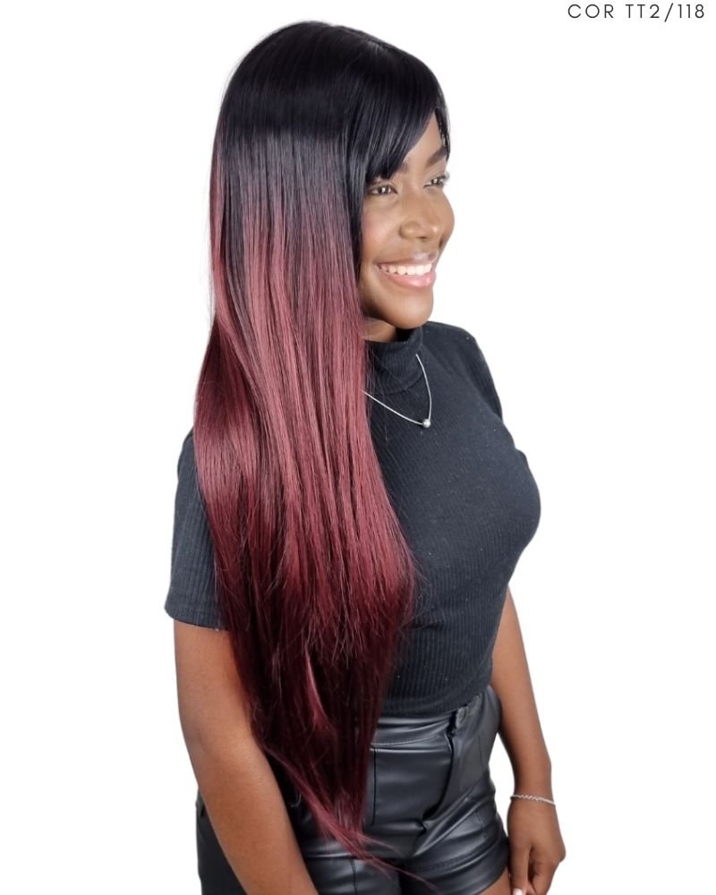 Lace Wig Celeste Lisa com Franja - Beauty Hair