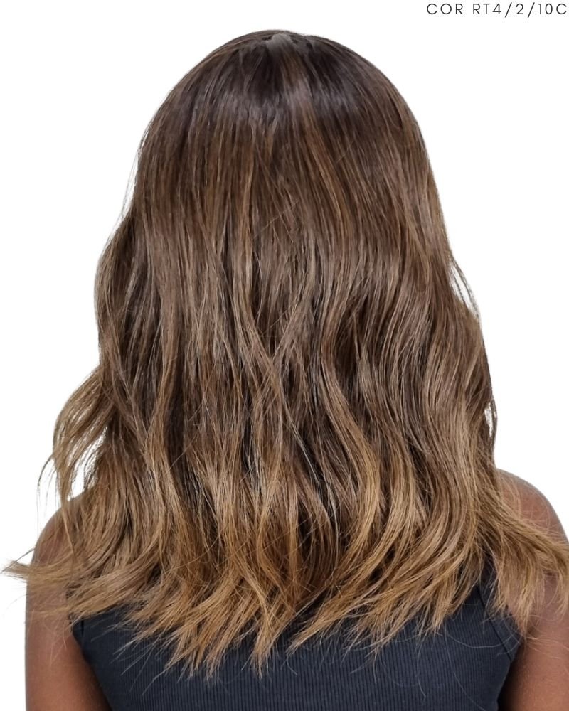 Lace Wig Coral Ondulada - Modern Girl