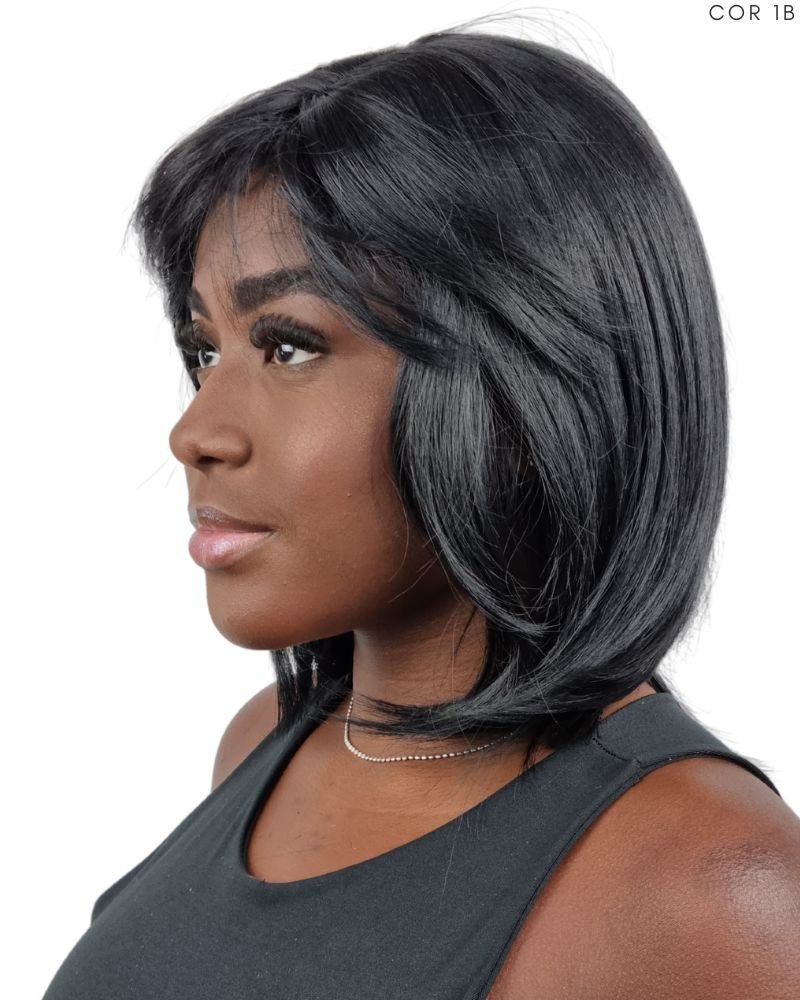 Lace Wig Cristal Lisa com Franja - Beauty Hair