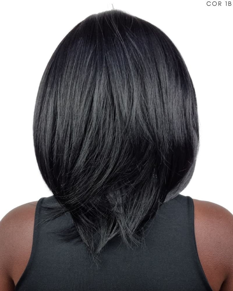 Lace Wig Cristal Lisa com Franja - Beauty Hair