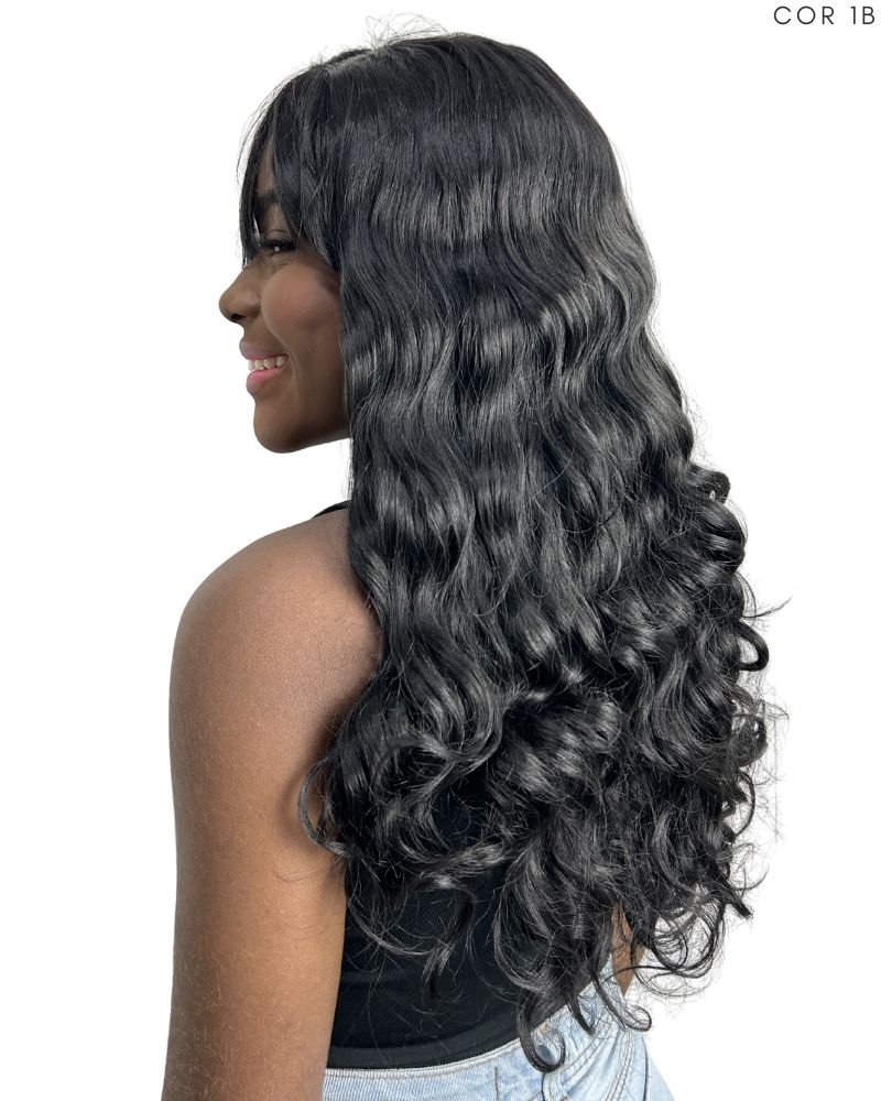 Lace Wig Gilina Ondulada com Franja - Modern Girl