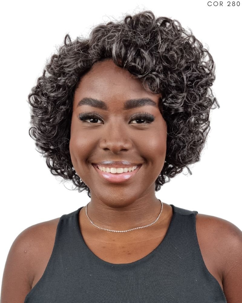 Lace Wig Humana Bea 10'' Cacheada - Modern Girl