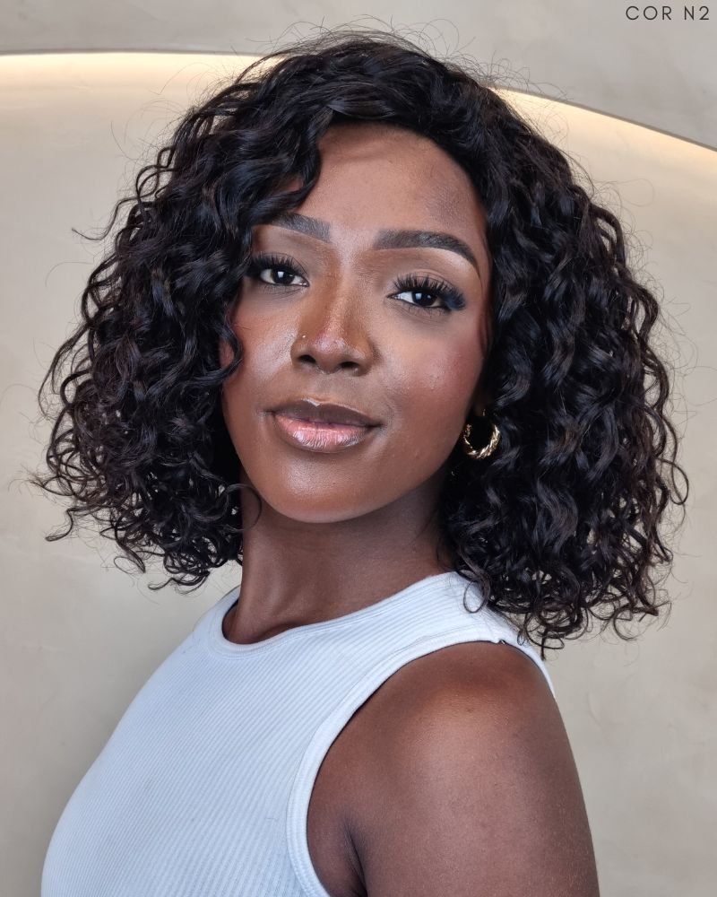 Lace Wig Humana Buriti 13'' Cacheada - Modern Girl