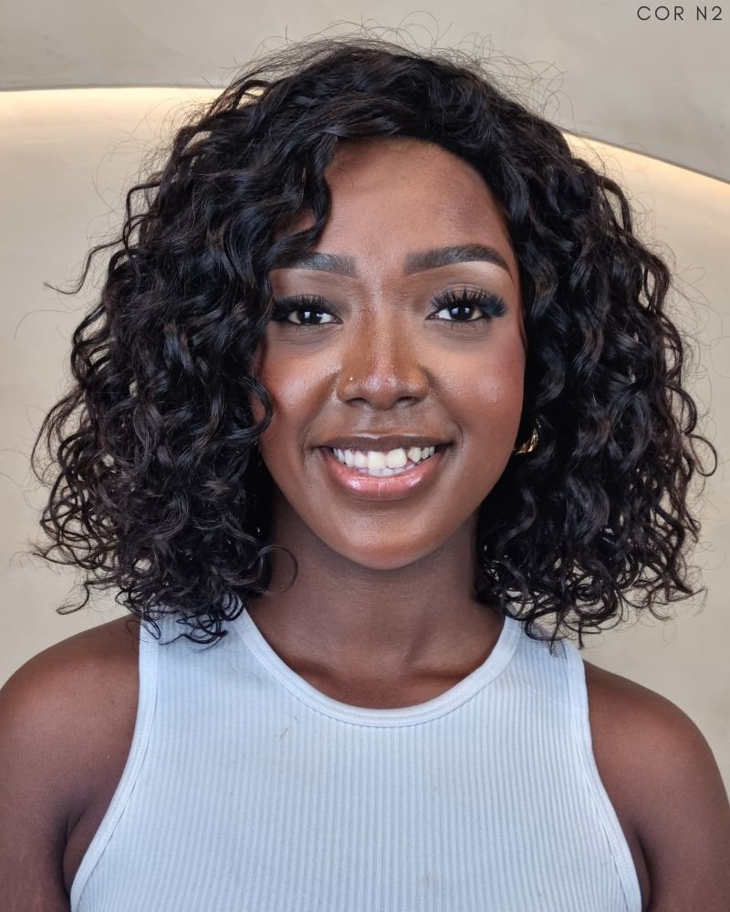 Lace Wig Humana Buriti 13'' Cacheada - Modern Girl