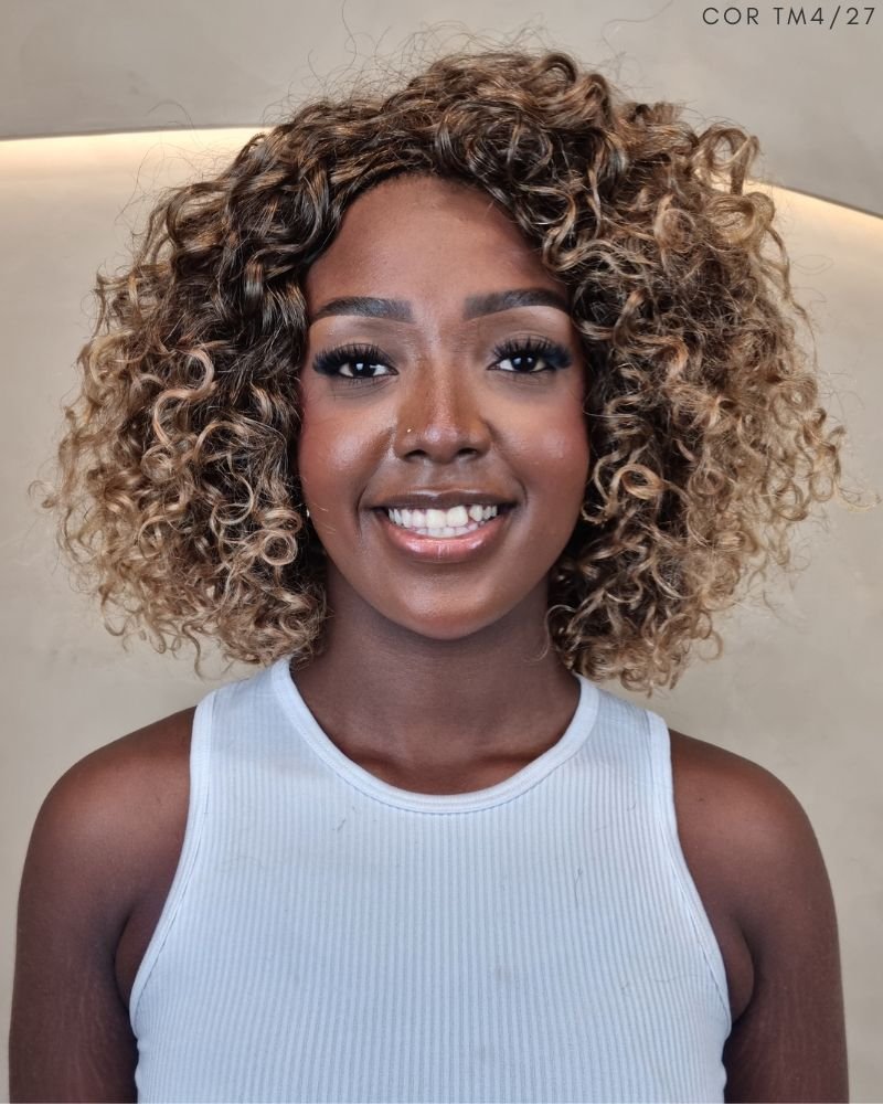 Lace Wig Humana Buriti 13'' Cacheada - Modern Girl