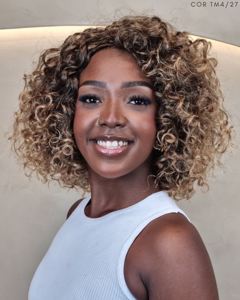 Lace Wig Humana Buriti 13'' Cacheada - Modern Girl