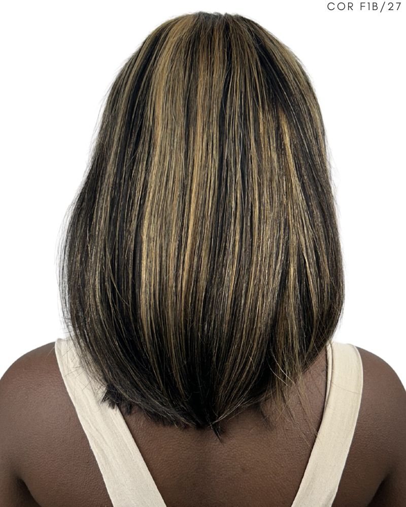 Lace Wig Humana Fiona 12' Lisa com Franja - Modern Girl