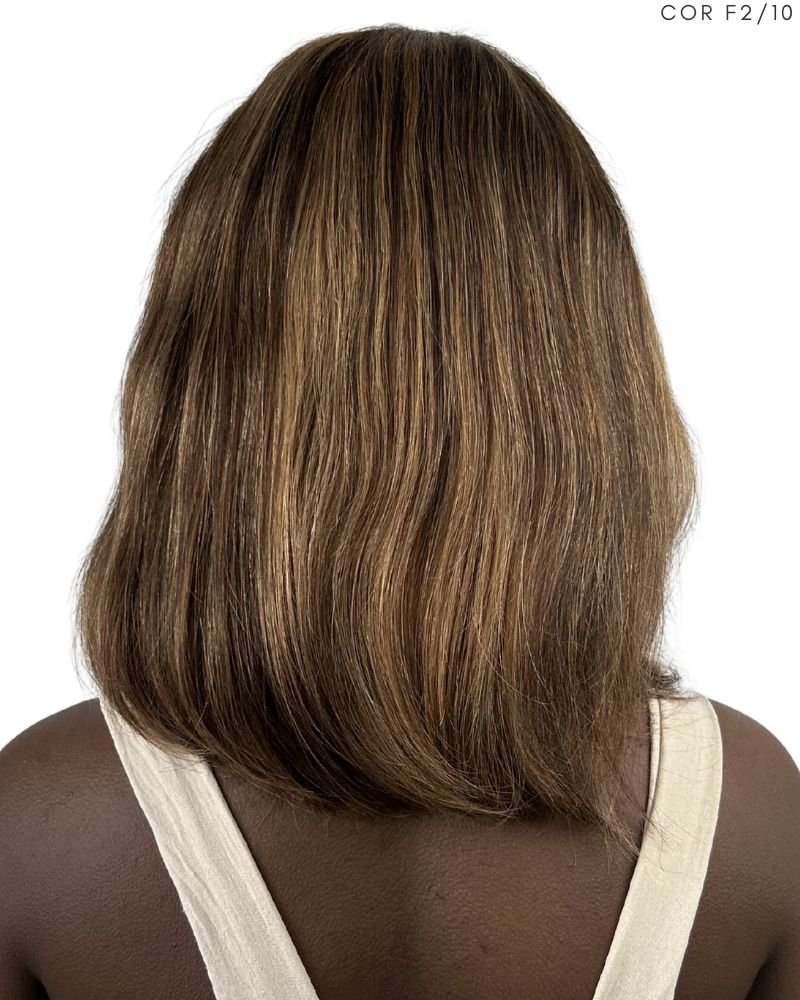 Lace Wig Humana Fiona 12' Lisa com Franja - Modern Girl