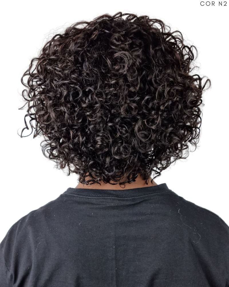 Lace Wig Humana Kael 10'' Cacheada - Modern Girl