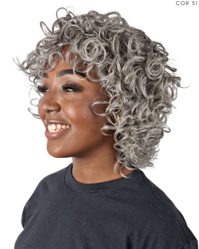 Lace Wig Humana Kael 10'' Cacheada - Modern Girl
