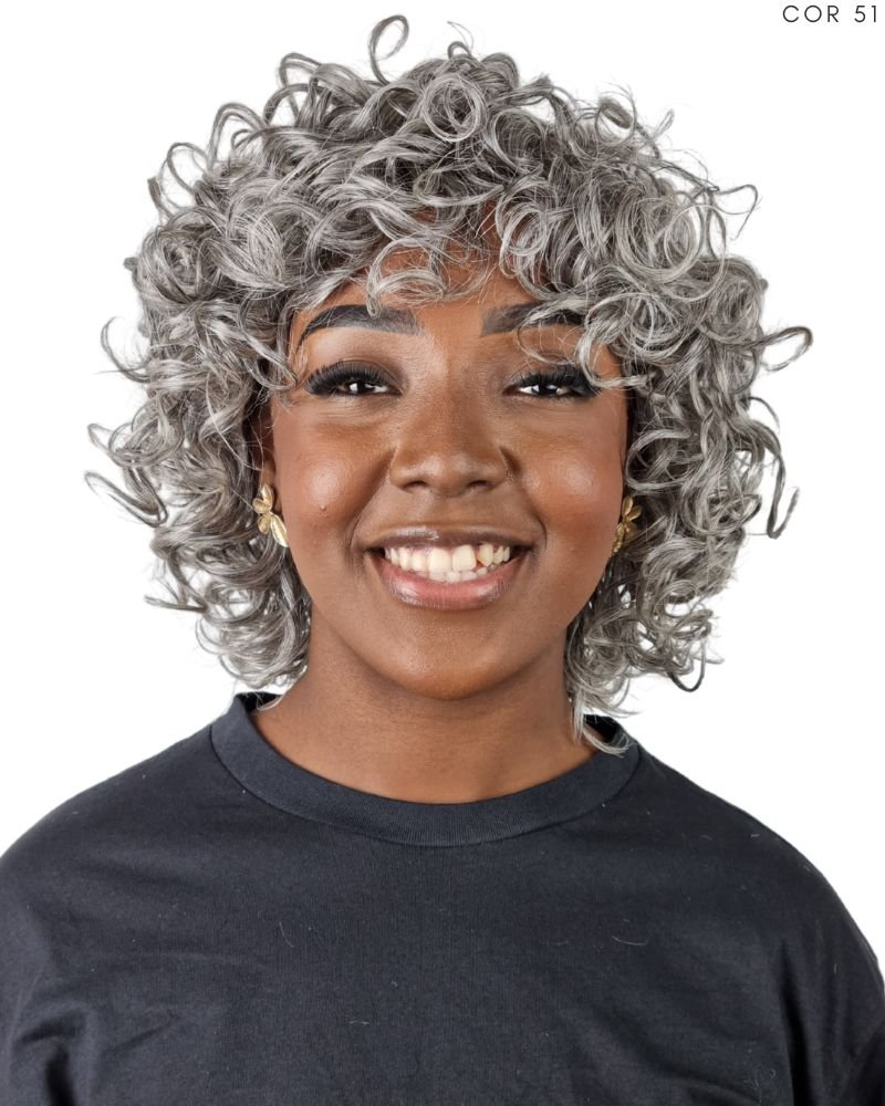 Lace Wig Humana Kael 10'' Cacheada - Modern Girl
