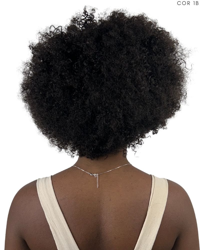 Lace Wig Humana Linda 11' Cacheada Black - Modern Girl