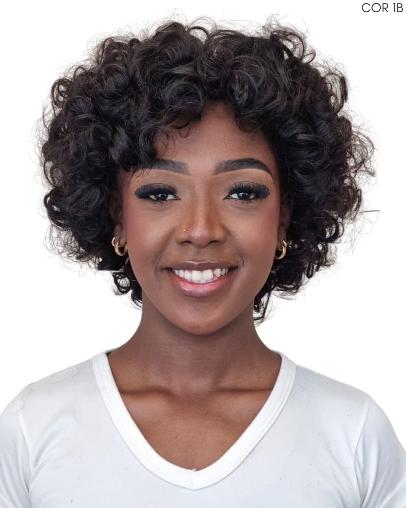 Lace Wig Humana Maitê Cacheada - Beauty Hair