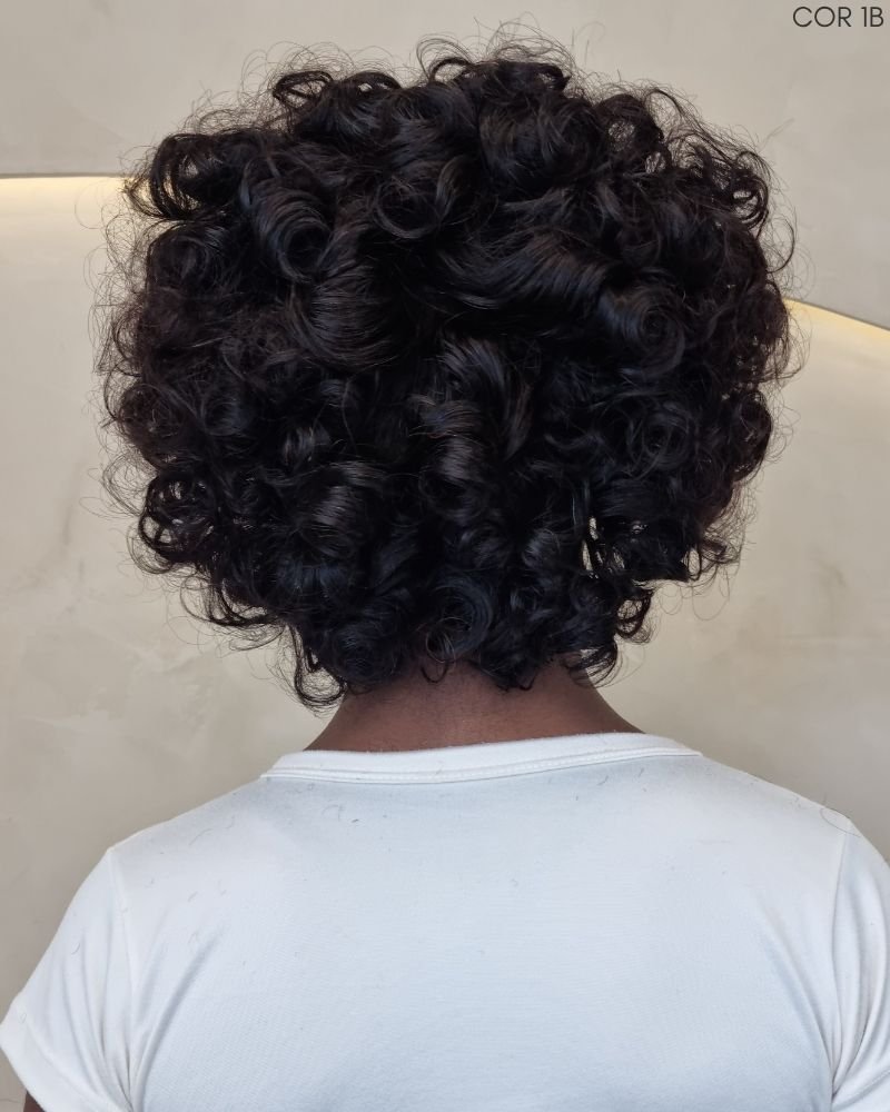 Lace Wig Humana Maitê Cacheada - Beauty Hair