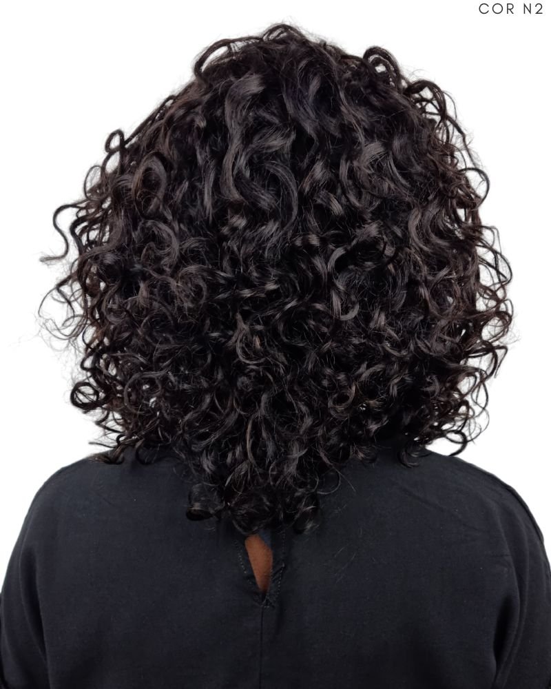 Lace Wig Humana Melissa 13'' Cacheada