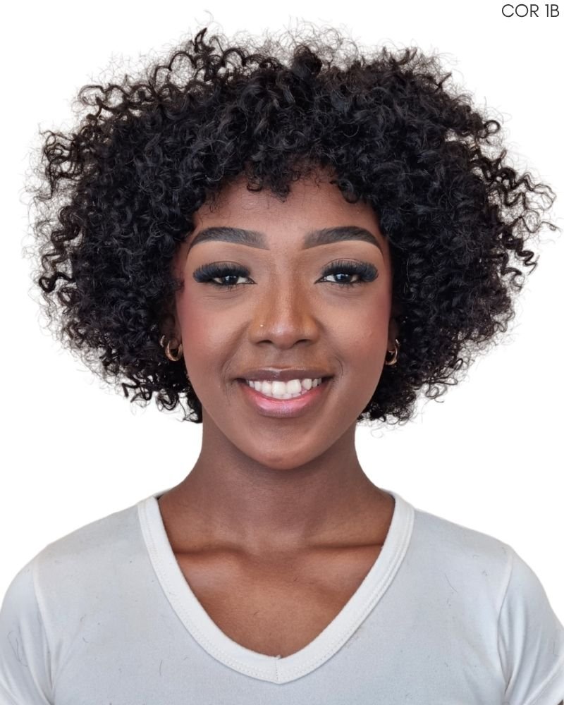Lace Wig Humana Mercia Cacheada - Beauty Hair