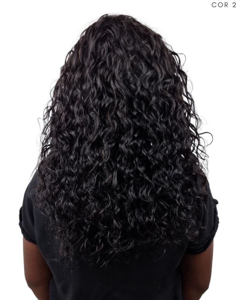 Lace Wig Humana Monica 18'' Cacheada
