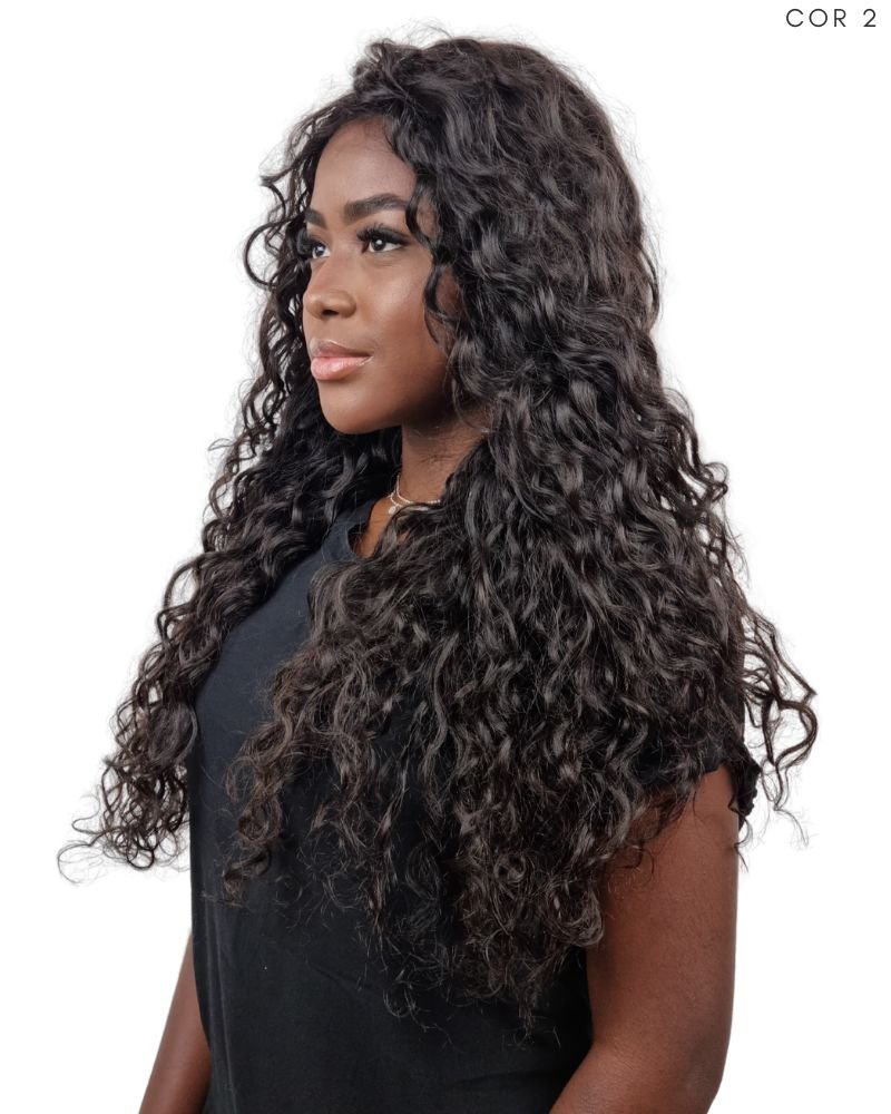 Lace Wig Humana Monique 26'' Cacheada