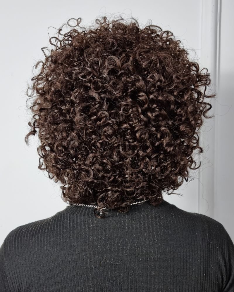 Lace Wig Humana Nara 11'' Cacheada - Modern Girl