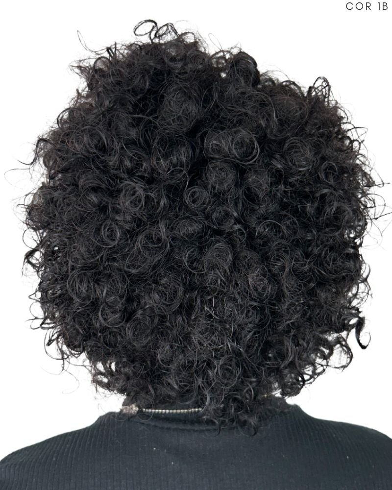 Lace Wig Humana Olivia Cacheada - Beauty Hair