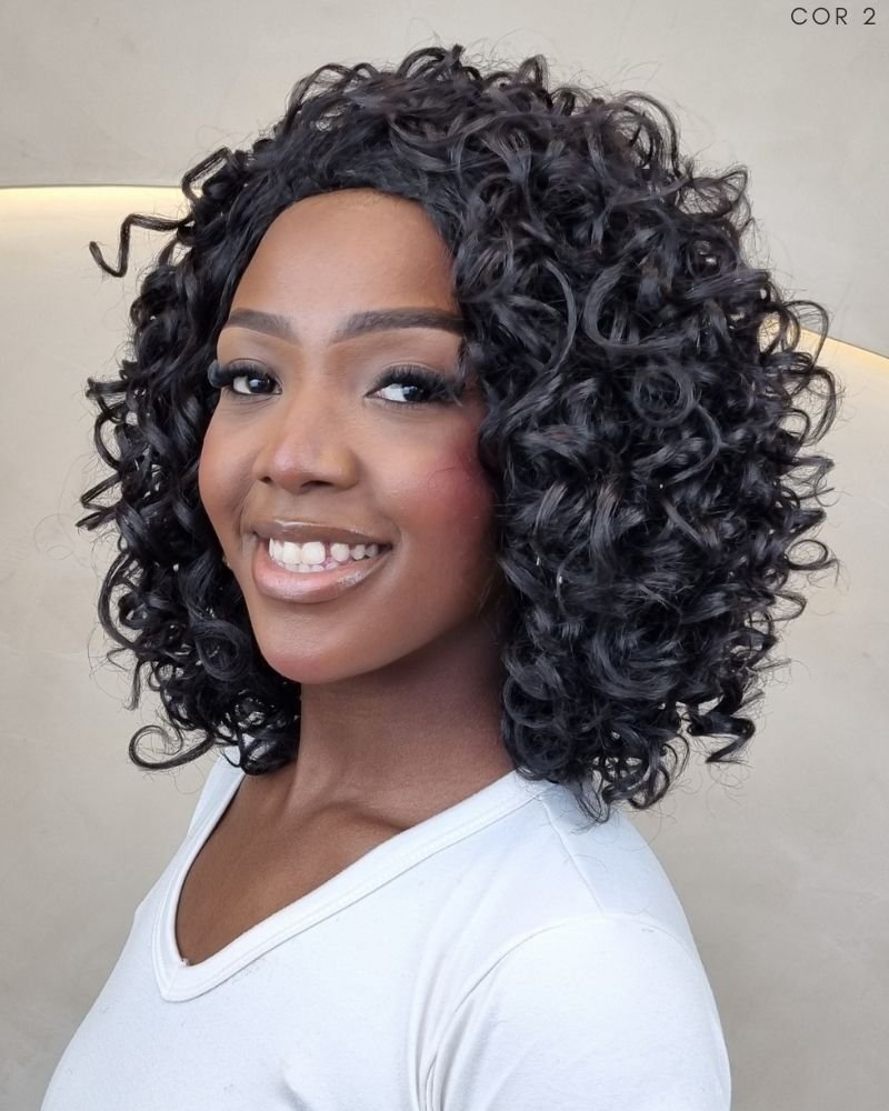 Lace Wig Kalani Orgânica Cacheada