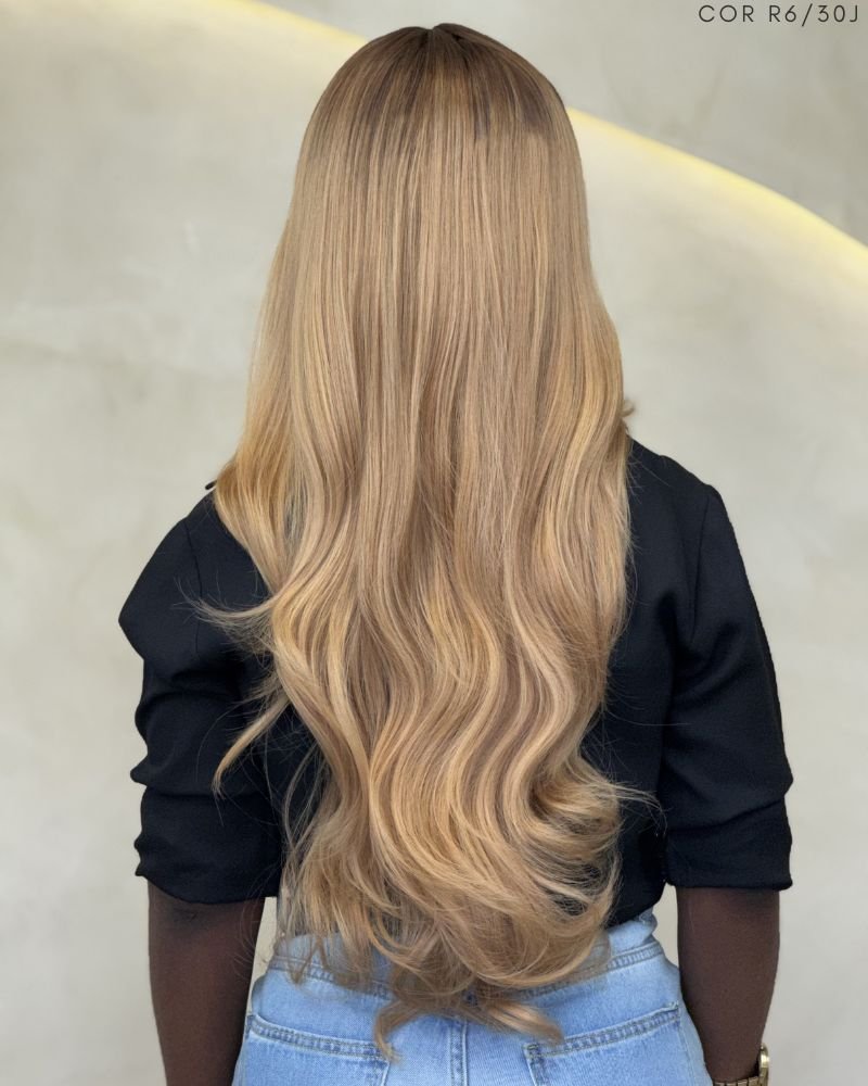 Lace Wig Linnea Orgânica Ondulada
