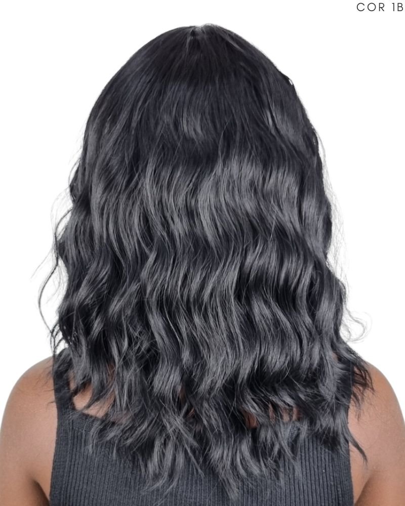 Lace Wig Lívia Ondulada com Franja - Beauty Hair