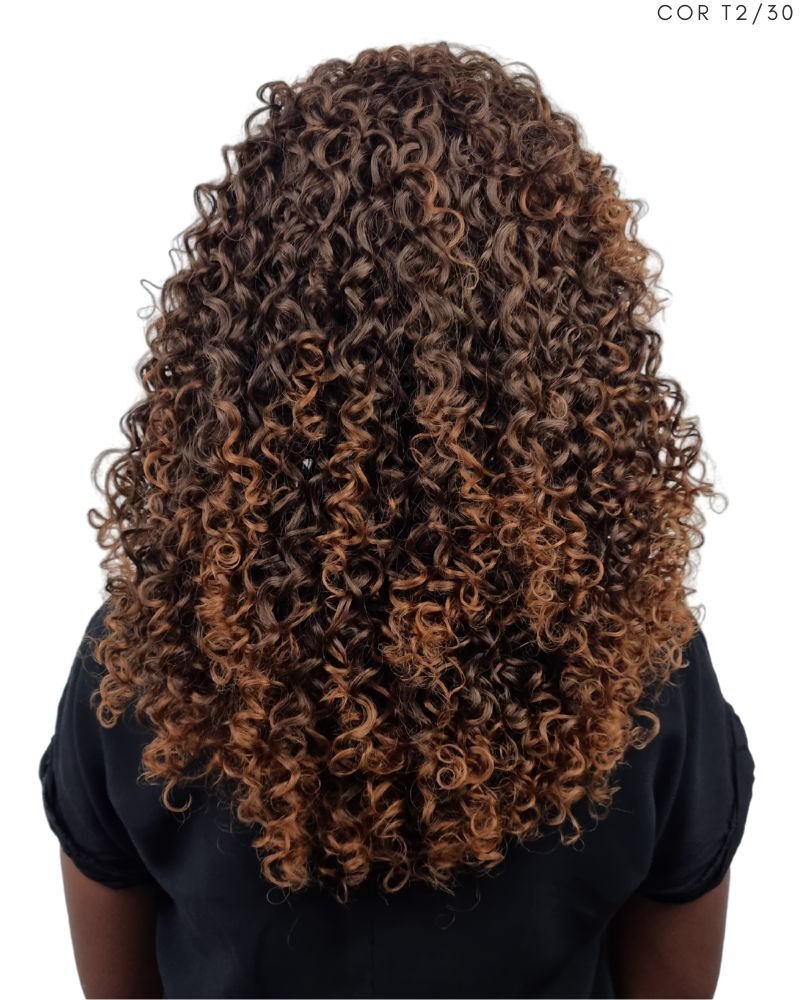 Lace Wig Luna Bio Fibra Cacheada