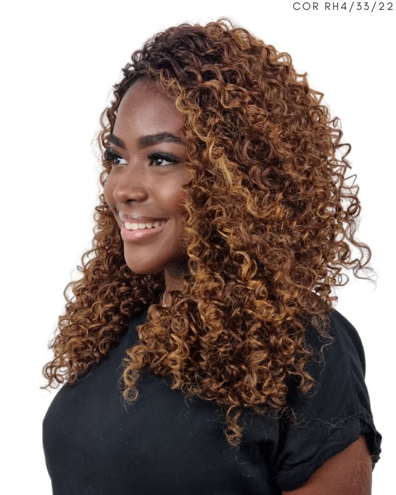 Lace Wig Luna Bio Fibra Cacheada