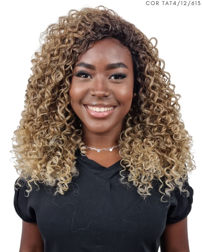 Lace Wig Luna Bio Fibra Cacheada