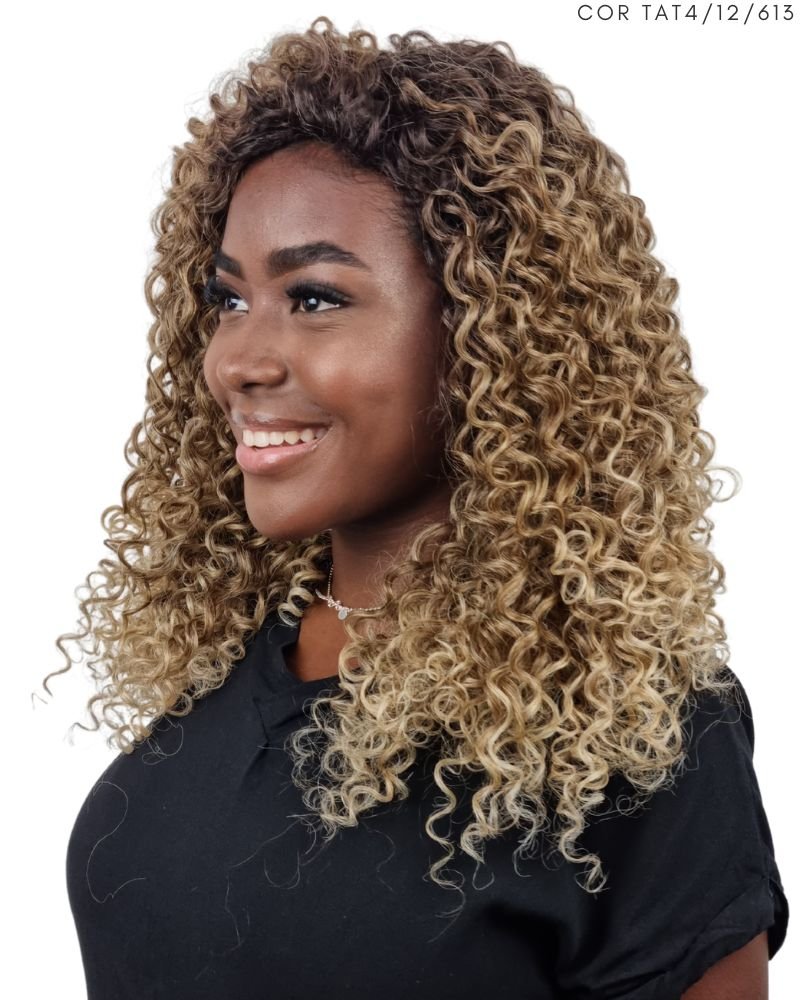 Lace Wig Luna Bio Fibra Cacheada