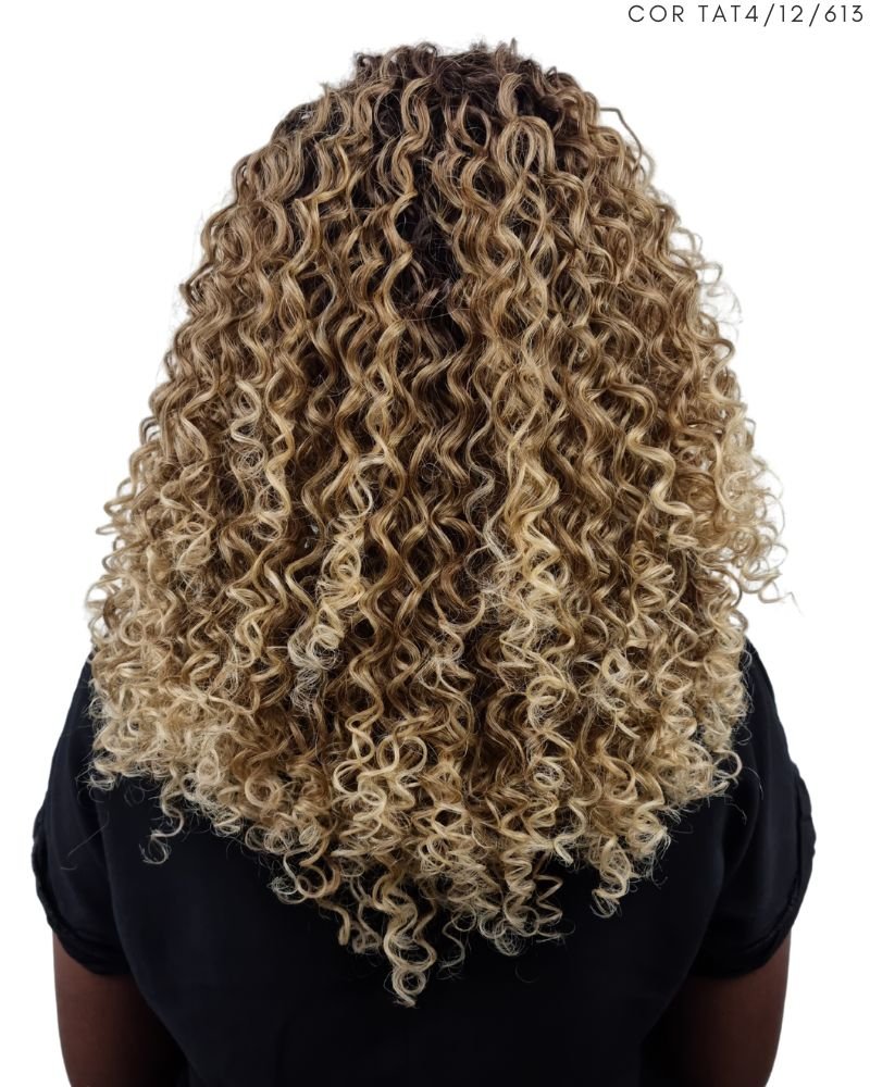 Lace Wig Luna Bio Fibra Cacheada